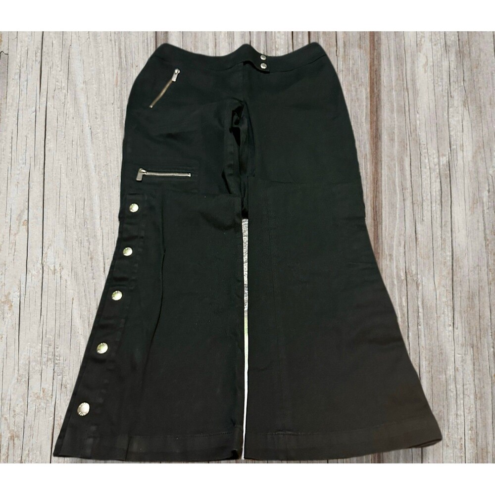 Michael Kors Black Women's Pants with Branded Waist Label size 10